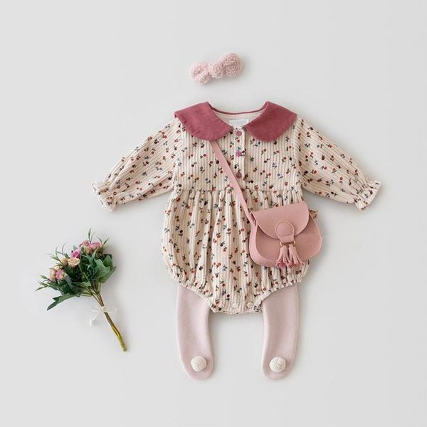 rompers spring fall baby girl corduroy floral bodysuit cute romper one piece outfits kawaii long sleeve infant jumpsuit toddler clothes, Blue
rompers spring fall baby girl corduroy floral bodysuit cute romper one piece outfits kawaii long sleeve infant jumpsuit toddler clothes, Blue