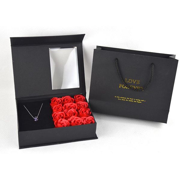 gift wrap soap flower box bag ring earring necklace jewelry window storage wedding party valentine's day gifts women girlfriend
gift wrap soap flower box bag ring earring necklace jewelry window storage wedding party valentine's day gifts women girlfriend