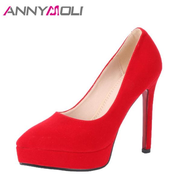women high heels platform shoes extreme ladies pumps shallow stiletto party red plus size 33-43 dress, Black
women high heels platform shoes extreme ladies pumps shallow stiletto party red plus size 33-43 dress, Black