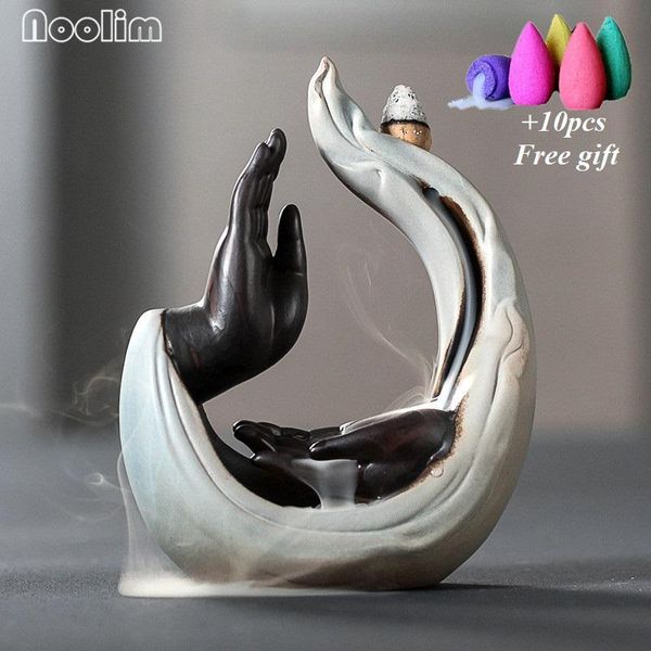 fragrance lamps buddha hand ceramic backflow incense burner handmade zen buddhist censer home office teahouse decor crafts ornaments gifts
fragrance lamps buddha hand ceramic backflow incense burner handmade zen buddhist censer home office teahouse decor crafts ornaments gifts