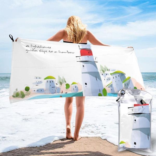 towel quick drying pocket lighthouse illustration portable water absorbent no pilling sports bath
towel quick drying pocket lighthouse illustration portable water absorbent no pilling sports bath