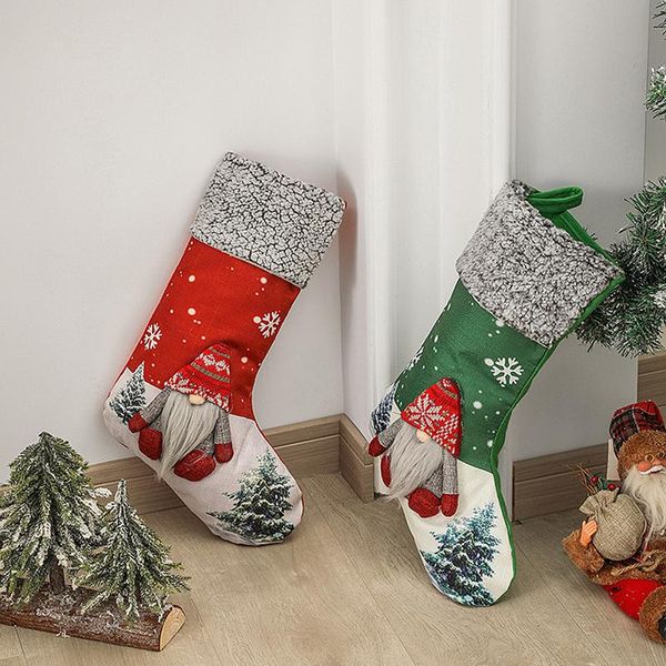 christmas decorations ornaments pendant branches decoration socks festival supplies nylon durable candy holder non-woven fabric gift bag
christmas decorations ornaments pendant branches decoration socks festival supplies nylon durable candy holder non-woven fabric gift bag