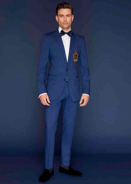 men's suits & blazers custom made men wedding colour blue two pieces (jacket+pant) business men formal tuxedos good quality groom cloth, White;black
men's suits & blazers custom made men wedding colour blue two pieces (jacket+pant) business men formal tuxedos good quality groom cloth, White;black