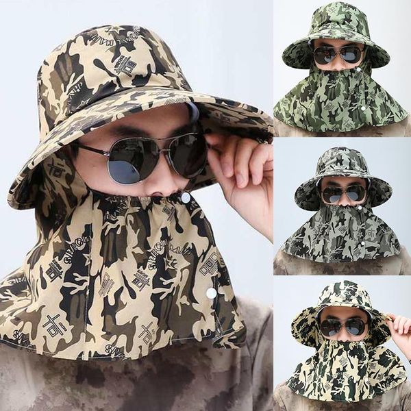 wide brim hats sun hat camouflage sunscree hatband beach caps summer fishing foldable visor outdoor, Blue;gray
wide brim hats sun hat camouflage sunscree hatband beach caps summer fishing foldable visor outdoor, Blue;gray