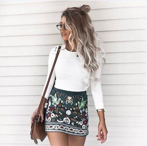 brand fashion women summer floral print casual short mini high waist skirt ladies flower clothing skirts, Black
brand fashion women summer floral print casual short mini high waist skirt ladies flower clothing skirts, Black