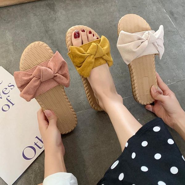 women's net red sandals wear 2021 fashion all-around bow slippers flat bottomed beach shoes, Black
women's net red sandals wear 2021 fashion all-around bow slippers flat bottomed beach shoes, Black