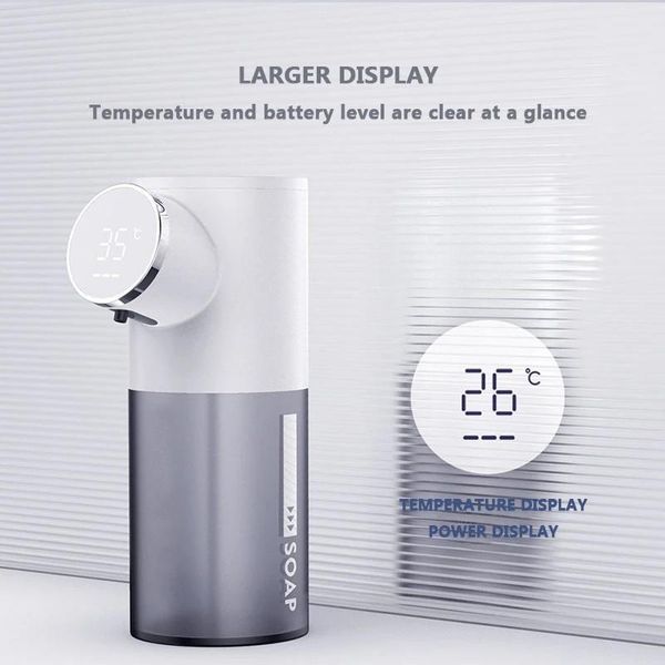 liquid soap dispenser automatic usb rechargeable 320ml dispensers digital display foam hand sanitizer machine qbmy
liquid soap dispenser automatic usb rechargeable 320ml dispensers digital display foam hand sanitizer machine qbmy