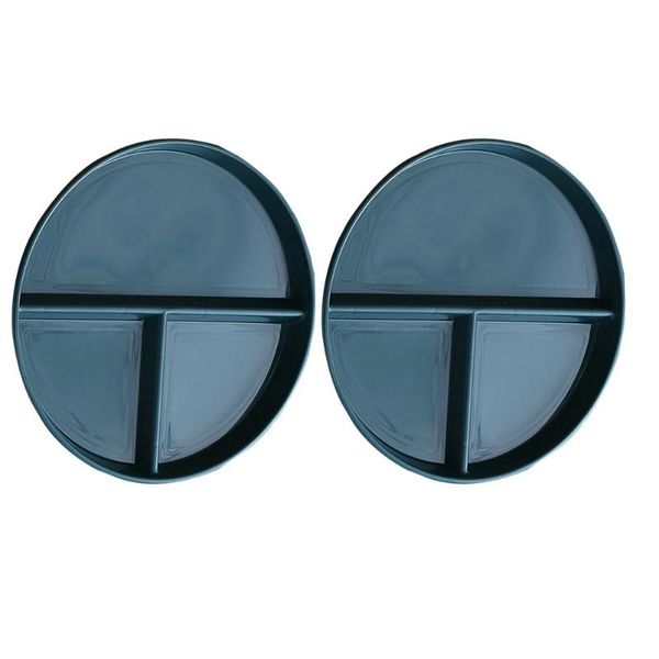 dishes & plates 2pcs creative pp three-compartment trays sub-compartment (dark blue)
dishes & plates 2pcs creative pp three-compartment trays sub-compartment (dark blue)