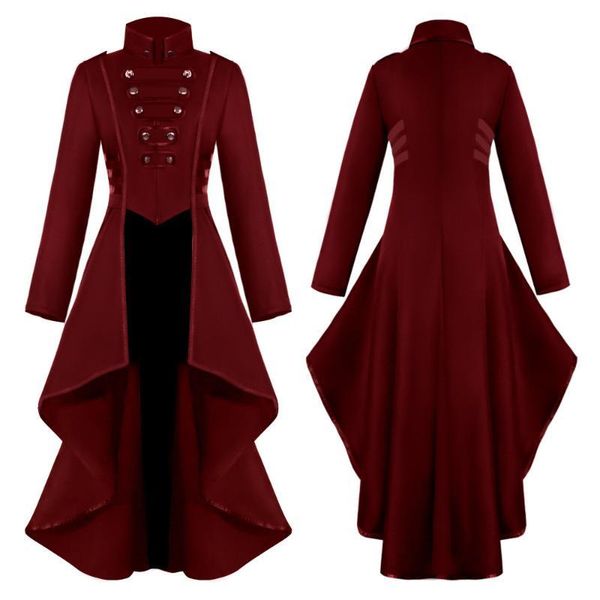 women's jackets gothic steampunk button women long sleeve lace corset halloween costume coat tailcoat jacket outerwear coats female vcg, Black;brown
women's jackets gothic steampunk button women long sleeve lace corset halloween costume coat tailcoat jacket outerwear coats female vcg, Black;brown