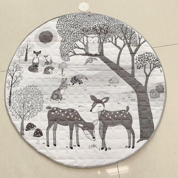 nordic creative baby play mat floor crawling rug children kids playmat cute carpet rural elk children's 95x95cm fabric carpets
nordic creative baby play mat floor crawling rug children kids playmat cute carpet rural elk children's 95x95cm fabric carpets