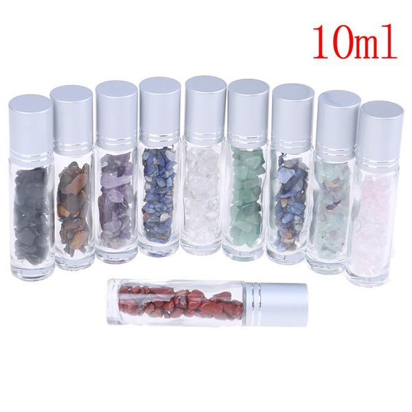 storage bottles & jars 10ml natural semiprecious stones essential oil gemstone roller ball transparent glass healing crystal chips inside
storage bottles & jars 10ml natural semiprecious stones essential oil gemstone roller ball transparent glass healing crystal chips inside