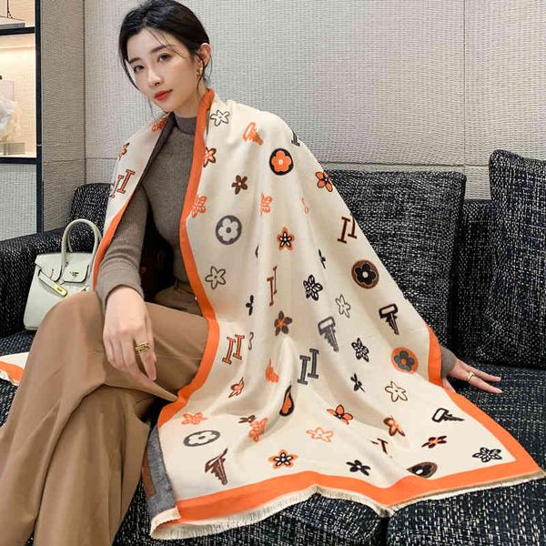 design autumn women's new imitation cashmere double-sided thickened warm scarf summer air conditioning shawl, Blue;gray
design autumn women's new imitation cashmere double-sided thickened warm scarf summer air conditioning shawl, Blue;gray