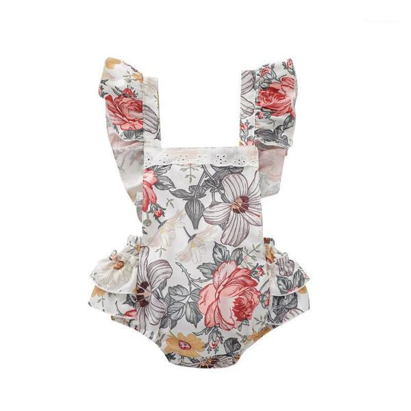 jumpsuits 2021 0-24m girls flower printed one-piece romper ruffled sleeve lace decoration square neck triangle bow playsuit for summer1, Blue
jumpsuits 2021 0-24m girls flower printed one-piece romper ruffled sleeve lace decoration square neck triangle bow playsuit for summer1, Blue