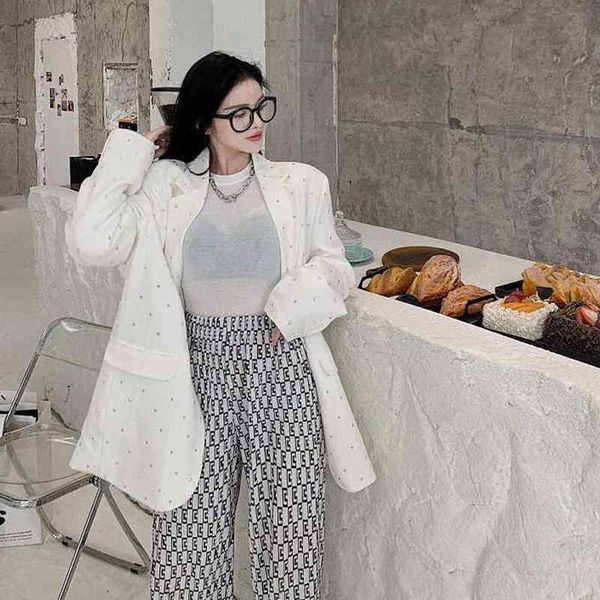 women's suits & blazers casaco solto de diamantes irmã fara chique, jaqueta feminina primavera casual outono terno feminino longo, White;black
women's suits & blazers casaco solto de diamantes irmã fara chique, jaqueta feminina primavera casual outono terno feminino longo, White;black