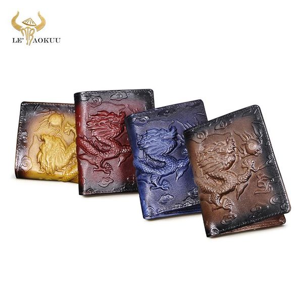 wallets luxury male female men real genuine leather fashion designer dragon emboss simple standard wallet handy purse 1010, Red;black
wallets luxury male female men real genuine leather fashion designer dragon emboss simple standard wallet handy purse 1010, Red;black