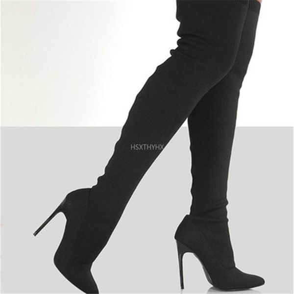 boots knee-high lace up high heels women shoes winter warm size 36-43 2021 fashion platform, Black
boots knee-high lace up high heels women shoes winter warm size 36-43 2021 fashion platform, Black
