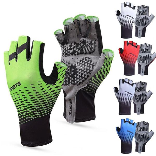 cycling gloves 1pair men thick anti-slip half finger mittens for gym breathable climbing wear-resistant, Black
cycling gloves 1pair men thick anti-slip half finger mittens for gym breathable climbing wear-resistant, Black