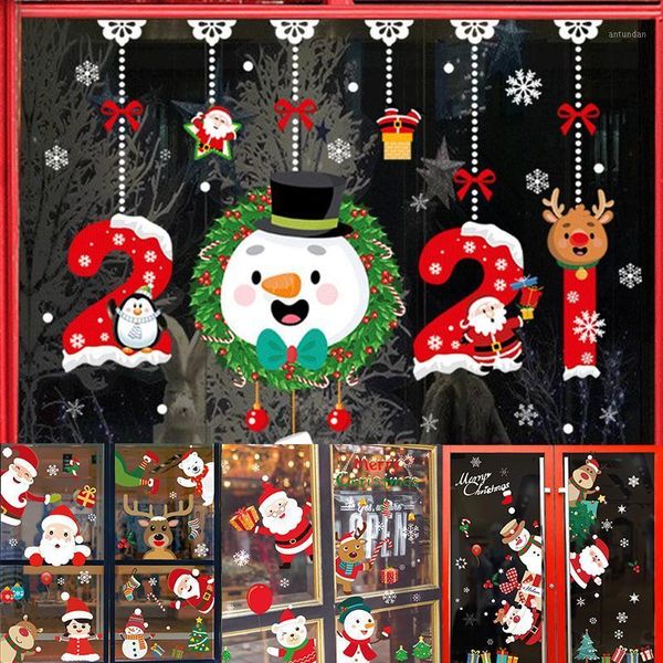 christmas decorations merry window stickers kerst 2021 for home wall glass year gift natal noel
christmas decorations merry window stickers kerst 2021 for home wall glass year gift natal noel