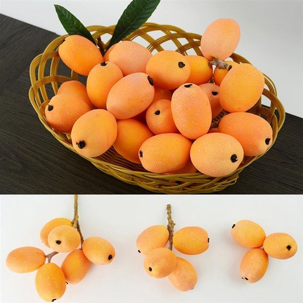 faux fruit simulated loquat decorative foam artificial fake prop home crafts party decoration 
faux fruit simulated loquat decorative foam artificial fake prop home crafts party decoration