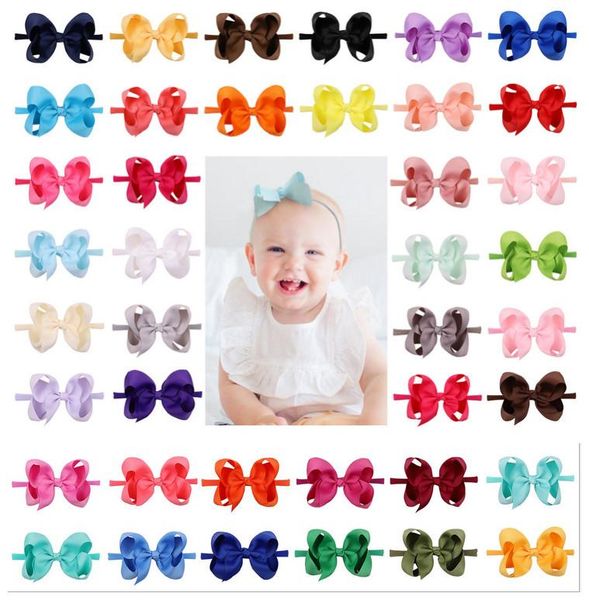 4 inch newborn baby bow headbands girls nylon ribbon hairbands handmade mini headband children hair accessories kids headdress for toddler, Slivery;white
4 inch newborn baby bow headbands girls nylon ribbon hairbands handmade mini headband children hair accessories kids headdress for toddler, Slivery;white