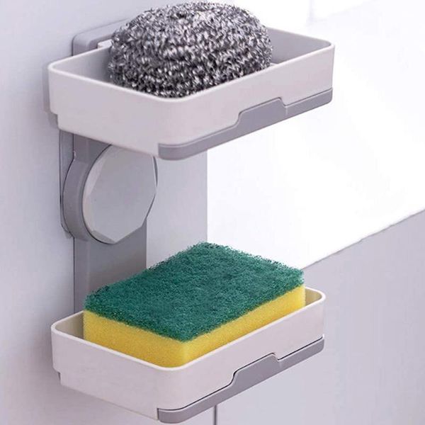 wall-mounted with drained plastic soap shelf, two-layer rotatable dish, suitable for bathroom, kitchen and el dishes
wall-mounted with drained plastic soap shelf, two-layer rotatable dish, suitable for bathroom, kitchen and el dishes