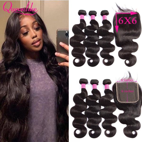 human hair bulks malaysian weave bundles with closure 6x6 and 100% remy body wave lace, Black
human hair bulks malaysian weave bundles with closure 6x6 and 100% remy body wave lace, Black