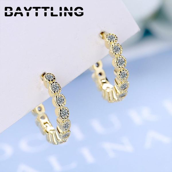 hoop & huggie bayttling 925 sterling silver simple 14mm multi-color zircon earrings for women fashion wedding jewelry gifts, Golden;silver
hoop & huggie bayttling 925 sterling silver simple 14mm multi-color zircon earrings for women fashion wedding jewelry gifts, Golden;silver