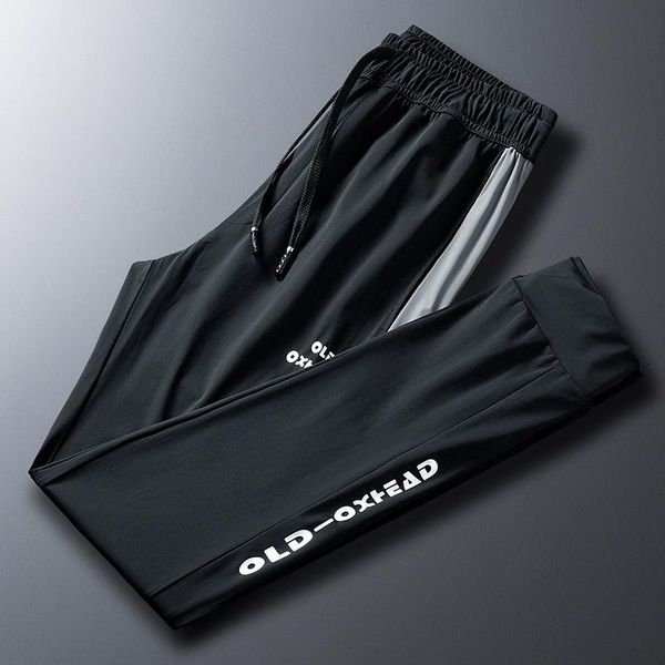men's pants ice silk breathable 2021 summer casual air-conditioned nine-point quick-drying sports young studen, Black
men's pants ice silk breathable 2021 summer casual air-conditioned nine-point quick-drying sports young studen, Black