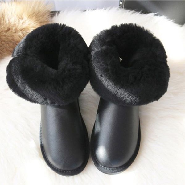 boots g&zaco luxury winter australia sheepskin snow women's natural wool sheep fur mid-calf crystal button flat, Black
boots g&zaco luxury winter australia sheepskin snow women's natural wool sheep fur mid-calf crystal button flat, Black