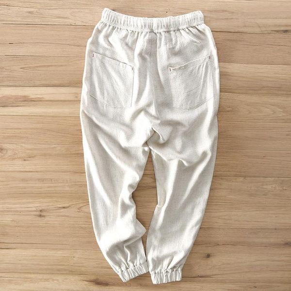 linen pants summer men casual harem male trousers loose men's clothing ankle-length, Black
linen pants summer men casual harem male trousers loose men's clothing ankle-length, Black