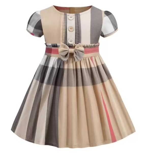 designer girl's dresses monogrammed print skve skirt luxury baby girls clothing princess dresirt kids cute plaid dress, Red;yellow
designer girl's dresses monogrammed print skve skirt luxury baby girls clothing princess dresirt kids cute plaid dress, Red;yellow