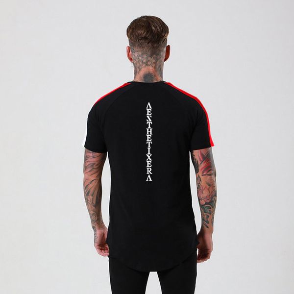 fitness mens short sleeve t-shirt patchwork cotton man slim t shirts male joggers gyms bodybuilding workout tees 210421, White;black
fitness mens short sleeve t-shirt patchwork cotton man slim t shirts male joggers gyms bodybuilding workout tees 210421, White;black