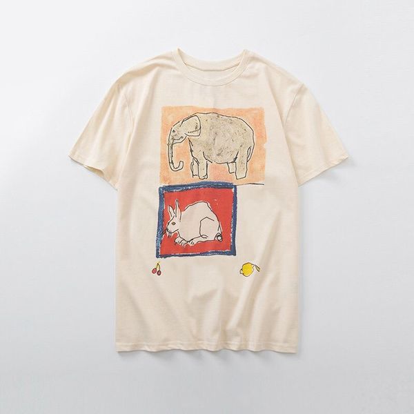 fashion mens t shirt 2020 famous street elephant rabbit pullover pols short sleeve shirts men women couple stylist hip hop tee, White;black
fashion mens t shirt 2020 famous street elephant rabbit pullover pols short sleeve shirts men women couple stylist hip hop tee, White;black