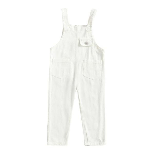 arrival fashion kids suspender trousers girls solid color high waist jeans close-fitting pants for spring fall white/blue jumpsuits
arrival fashion kids suspender trousers girls solid color high waist jeans close-fitting pants for spring fall white/blue jumpsuits