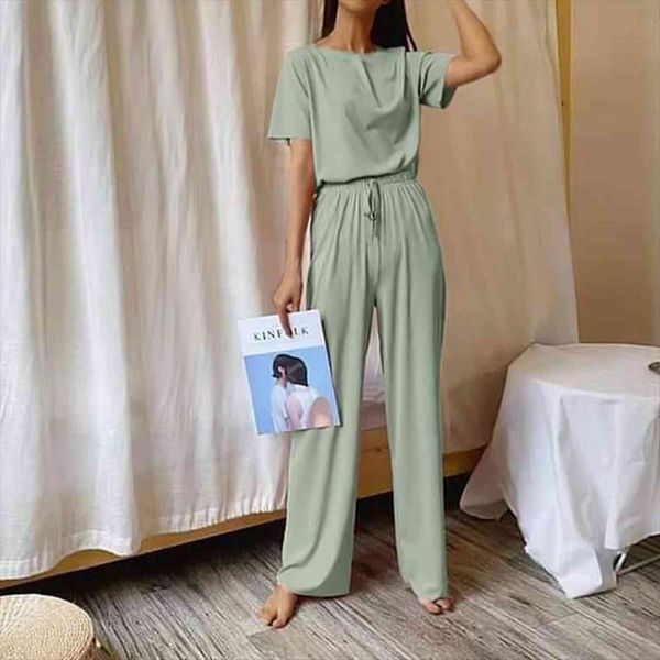 summer pajamas suit ice silk women sleepwear breathable solid short sleeve simple style loose soft homewear, Black;red
summer pajamas suit ice silk women sleepwear breathable solid short sleeve simple style loose soft homewear, Black;red