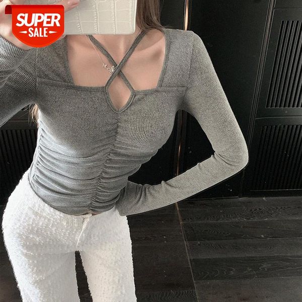 cross hollow brushed bottoming shirt women thickened short western style long-sleeved t-shirt net red #lm35, White
cross hollow brushed bottoming shirt women thickened short western style long-sleeved t-shirt net red #lm35, White