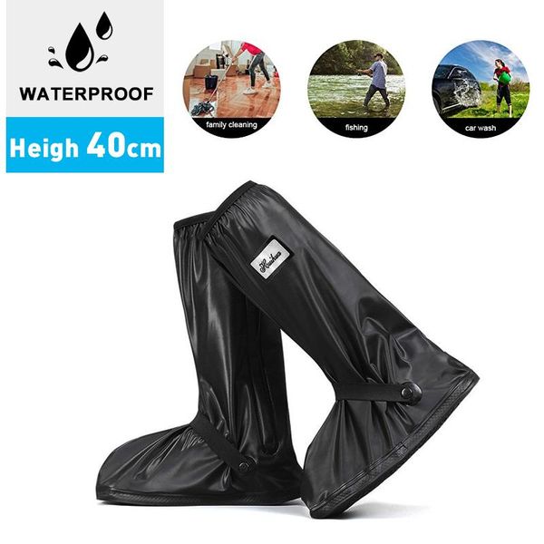 high-beam waterproof rain boots thick-soled non-slip soles shoe protection cover cycling in and snow disposable covers
high-beam waterproof rain boots thick-soled non-slip soles shoe protection cover cycling in and snow disposable covers