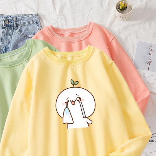 women's hoodies & sweatshirts crewneck sweatshirt women aesthetic 2021 ulzzang cute print hooded pullovers ladies cotton spring moletom, Black
women's hoodies & sweatshirts crewneck sweatshirt women aesthetic 2021 ulzzang cute print hooded pullovers ladies cotton spring moletom, Black