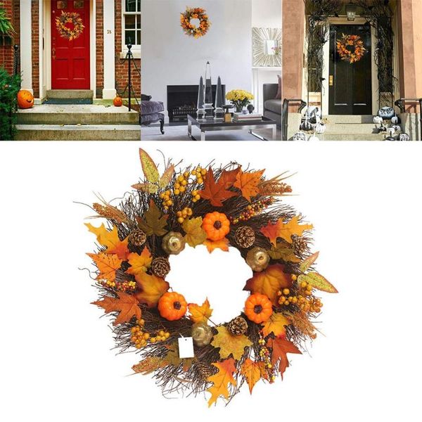 decorative flowers & wreaths autumn door wreath artificial pumpkin berries pine cone maple garland cloth rattan thanksgiving christmas home
decorative flowers & wreaths autumn door wreath artificial pumpkin berries pine cone maple garland cloth rattan thanksgiving christmas home