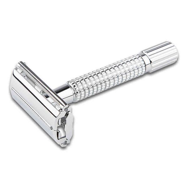 yintal double edge safety razor brass surface plating men's manual portable shaver grid anti-skid handle
yintal double edge safety razor brass surface plating men's manual portable shaver grid anti-skid handle