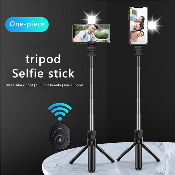 professional 3 in 1 bluetooth selfie stick tripod with fill light wireless remote control po for smart phone monopods
professional 3 in 1 bluetooth selfie stick tripod with fill light wireless remote control po for smart phone monopods