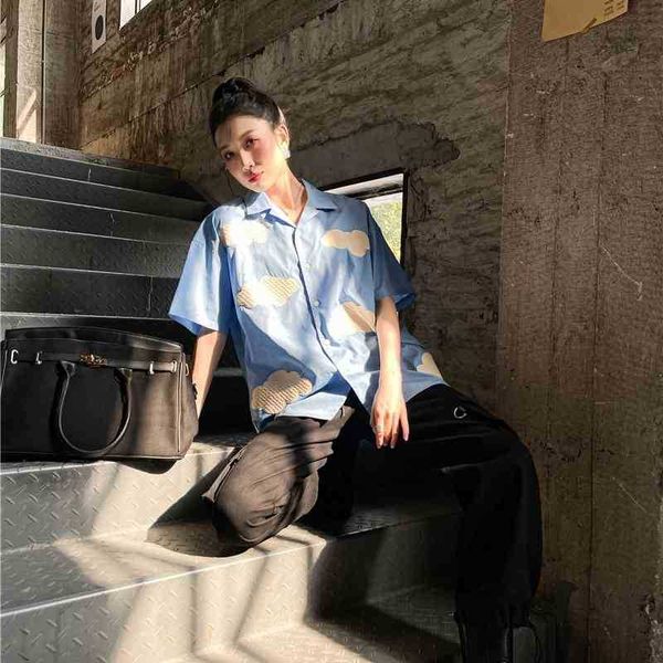 women's two piece pants blue sky and white cloud embroidered cuba shirt short sleeve summer button up collared women des iw8v
women's two piece pants blue sky and white cloud embroidered cuba shirt short sleeve summer button up collared women des iw8v