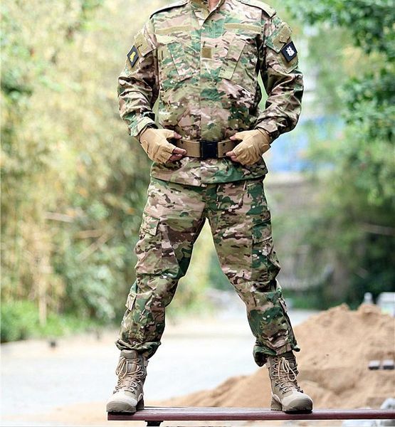 men military uniform army paintball suit tactical jacket camping combat pants hunting security costumes coat set sets, Camo
men military uniform army paintball suit tactical jacket camping combat pants hunting security costumes coat set sets, Camo