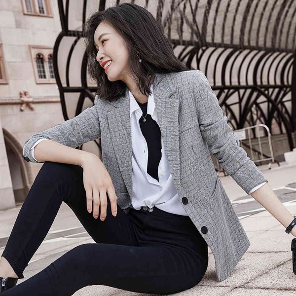 suit suit 2021 female casual size s-4xl blazer arrival gray winter khaki plaid thick coat, White;black
suit suit 2021 female casual size s-4xl blazer arrival gray winter khaki plaid thick coat, White;black