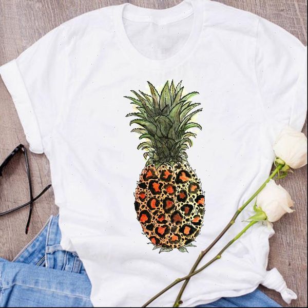 graphic leopard pineapple cartoon women 90s clothes clothing tees print, White
graphic leopard pineapple cartoon women 90s clothes clothing tees print, White