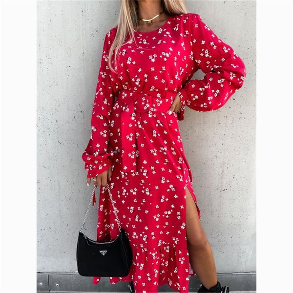 casual dresses autumn winter elegant women dress long sleeve split maxi tunics vintage flower print fashion robe 2021, Black;gray
casual dresses autumn winter elegant women dress long sleeve split maxi tunics vintage flower print fashion robe 2021, Black;gray