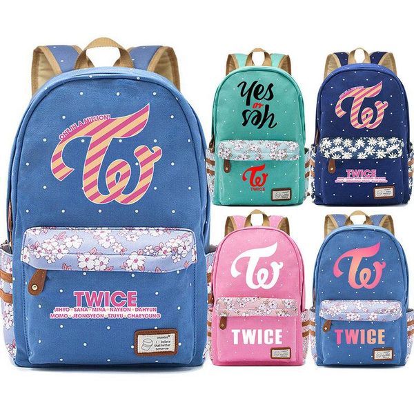 backpack fashion twice one in a million flowers dot boy girl school bag women bagpack teenagers schoolbags canvas femme
backpack fashion twice one in a million flowers dot boy girl school bag women bagpack teenagers schoolbags canvas femme