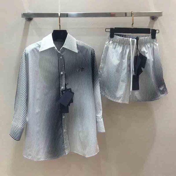 cosmicchic 2021 spring summer women's shirt shorts suit gradient stripe long sleeve mini loose two piece set tracksuits, Gray
cosmicchic 2021 spring summer women's shirt shorts suit gradient stripe long sleeve mini loose two piece set tracksuits, Gray