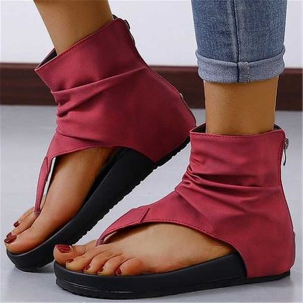 summer female flip flop rear zipper casual woman sandal ladies sandals clip toe flat women platform leather roman shoes, Black
summer female flip flop rear zipper casual woman sandal ladies sandals clip toe flat women platform leather roman shoes, Black