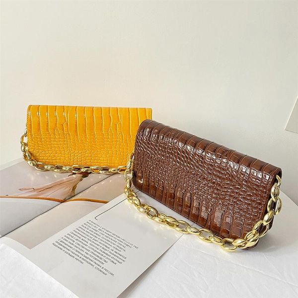 evening bags alligator pattern chain shoulder bag retro women solid color pu leather handbags vintage crocodile
evening bags alligator pattern chain shoulder bag retro women solid color pu leather handbags vintage crocodile